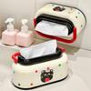 Adorable Cute Tissue Storage Box Kawaii Paper Towel Holder Nordic Napkin Storage Case  Household