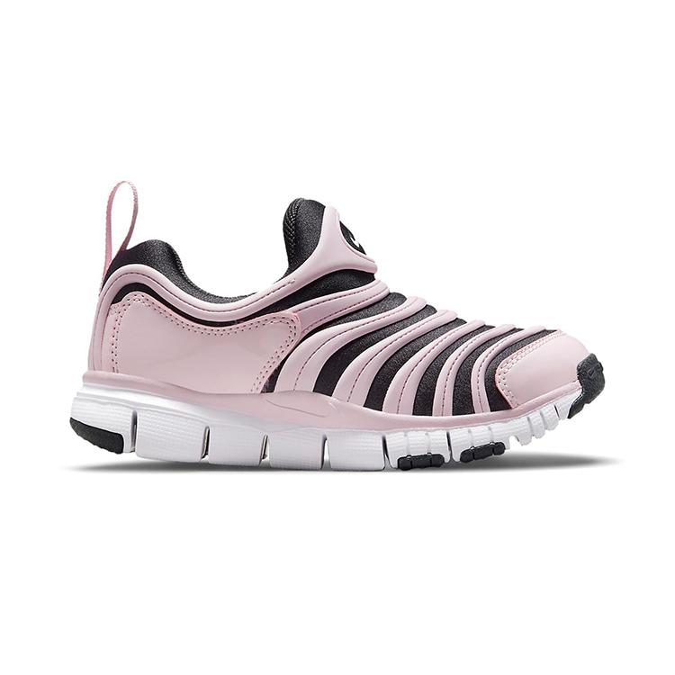 New Nike Dynamo Free Low Top Sports Casual Shoes Black Pink Children Aged 3 7 Years Old 343738-027