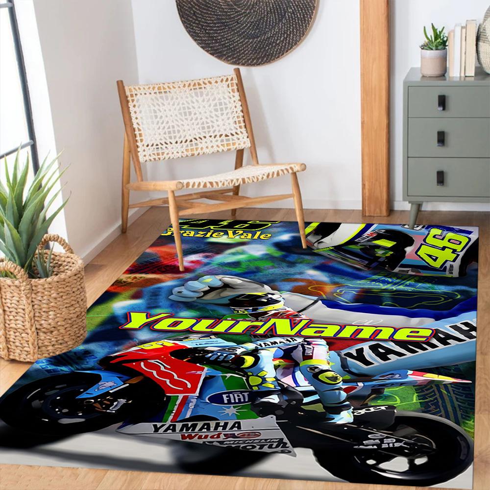 Doctor46 Customized Name Carpet Suitable For Balcony Outdoor Hallway Game Room Antislip Carpet Decorate Offices