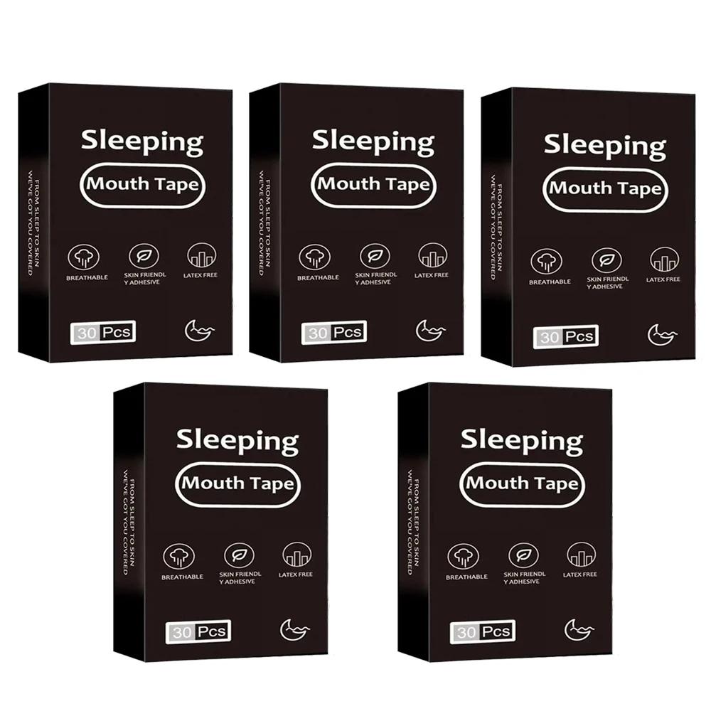 Droshipping 30/60/90/150Pcs Mouth Tape Sleep Strip Anti-Snoring Mouth Breathing Tape To Improve Sleep Mouth Close Stickers