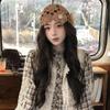 Hollowed Out Skullies Hat Hand-Made Fisherman Hat Casual Fashion Crocheted Hat  for Women