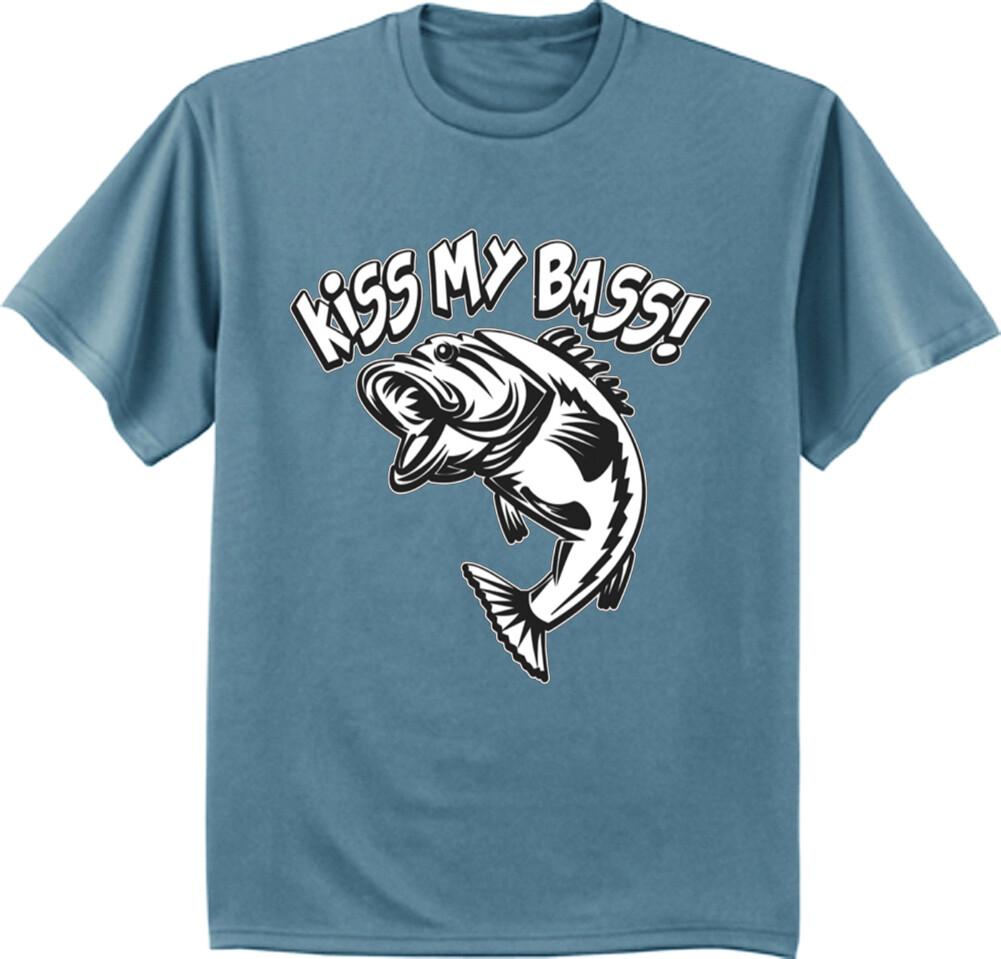 Bass Fishing Gear T-Shirt Fathers Day Dad Gifts Him Men Clothing Apparel