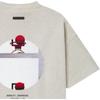 Fear of God Essentials Warriors x Barkley Hendricks 90s Tee Heather Stone Women Tops Tan 125BH262209F