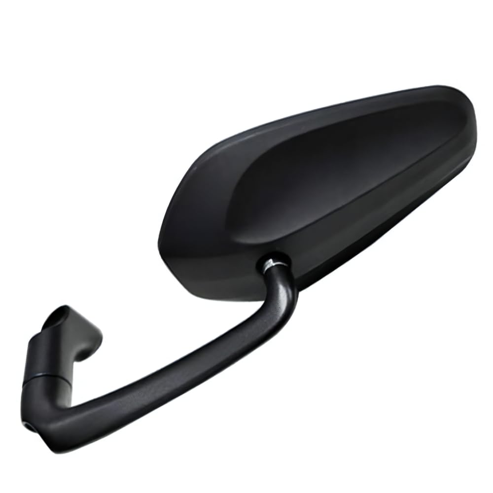 MIRAX Motorcycle Mirror, Euro Mirror, Hexagon, Left and Right Common 0.4 Inches (10 Mm),