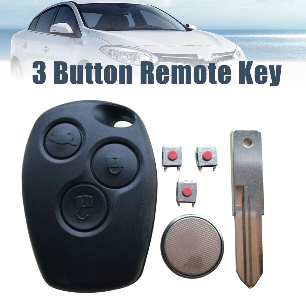 Renault Scenic 3 Botón Fob Remoto Tarjeta de clave de tarjeta de clave de coche con placa de circuito