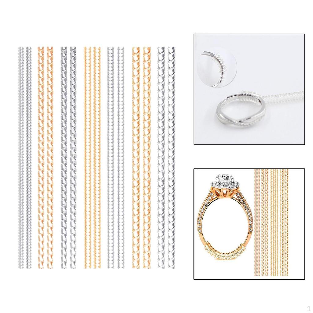 Guards Spacer Fitter Resizer Jewelry Sizer Invisible Size Adjuster Tightener for Loose Rings