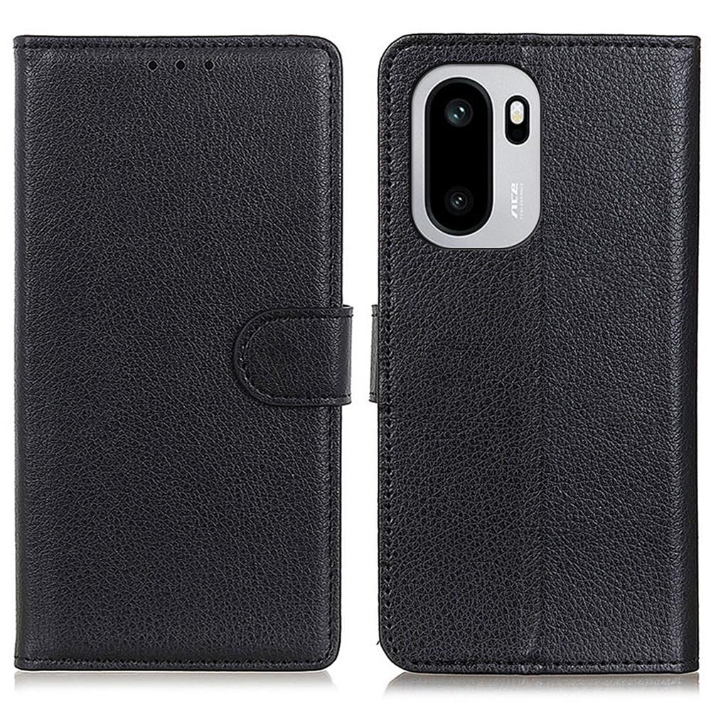 For OnePlus 15R 5G/Ace 6T 5G/Ace 6 5G Wallet Case PU Leather Phone Cover Litchi Texture