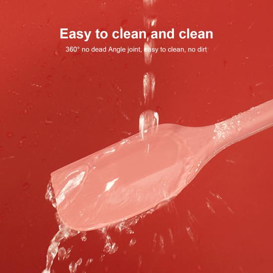 Tårtskrapa Formning Flexibel Integrerad Silikon Hänghål Multifunktionell Krämspatel för Hemmet