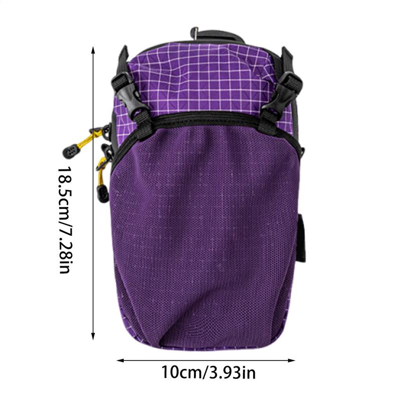 Water Bottle Sling Carrier Phone Holder with Strap Portable Sleeve Pouch Shatterproof Gym Bag for Car Camping Sports Gym Travel