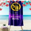 BSC Young Boys Print Beach Towel, Large Soft Quick Dry Towel for Beach Camping Swimming