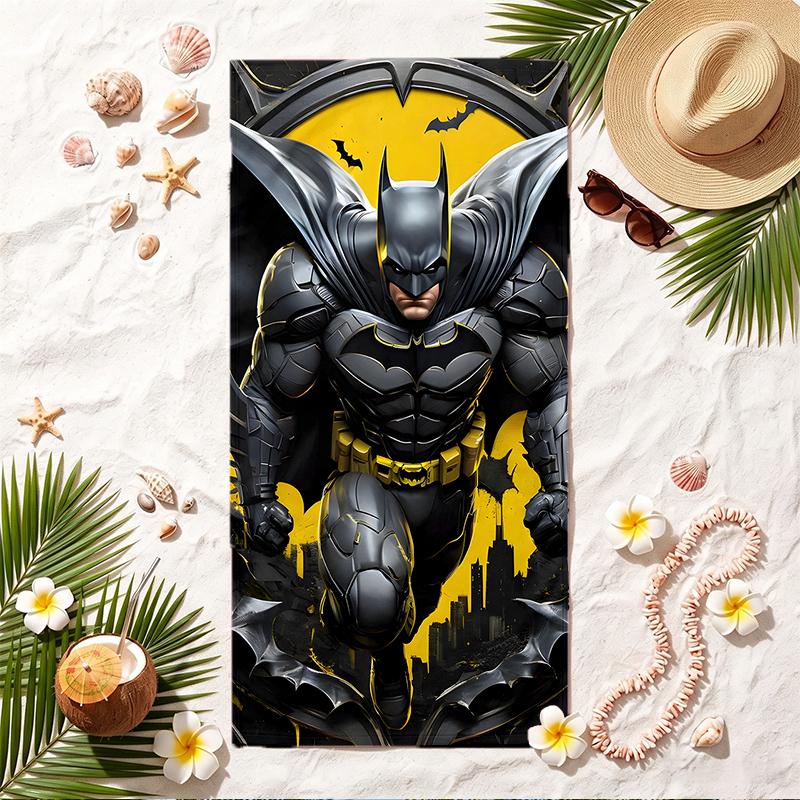 Batman Soft Beach Towel Stylish Beach Pool Towel for Summer Seaside Vacation Travel