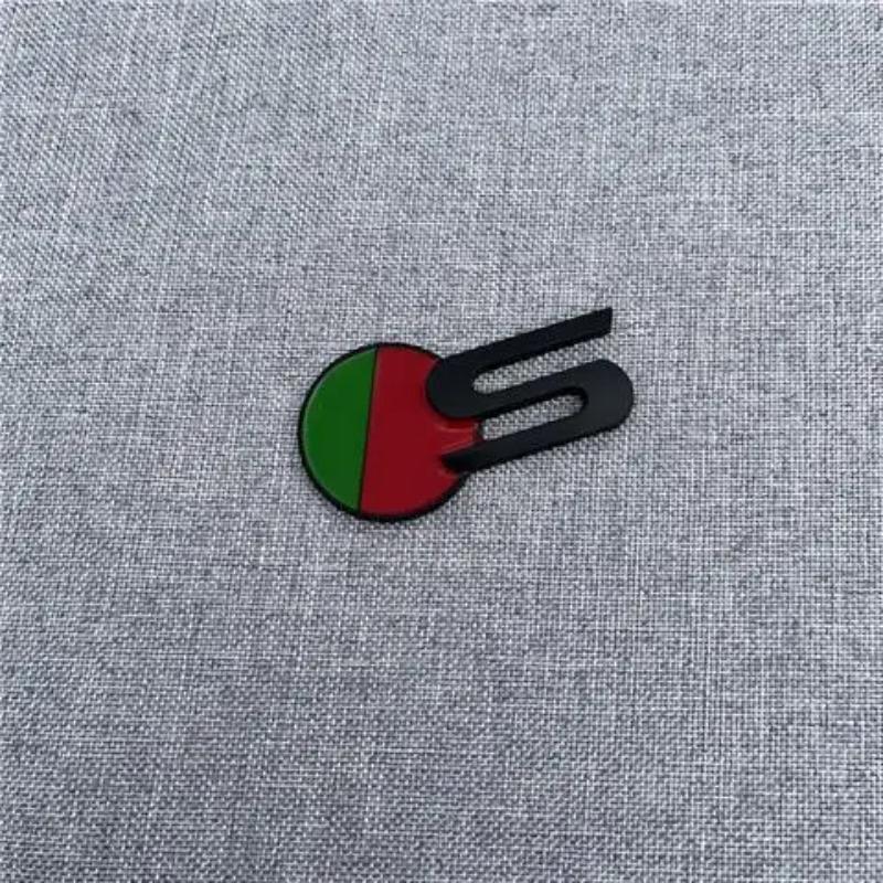 1Pc S R R SPORT Car Metal Sticker Badge Accessory For X S F XF XE XJ XK XEL XFL XJL XJ6 XJS XKR XFR F-Type F-Pace E-Pace I-Pace