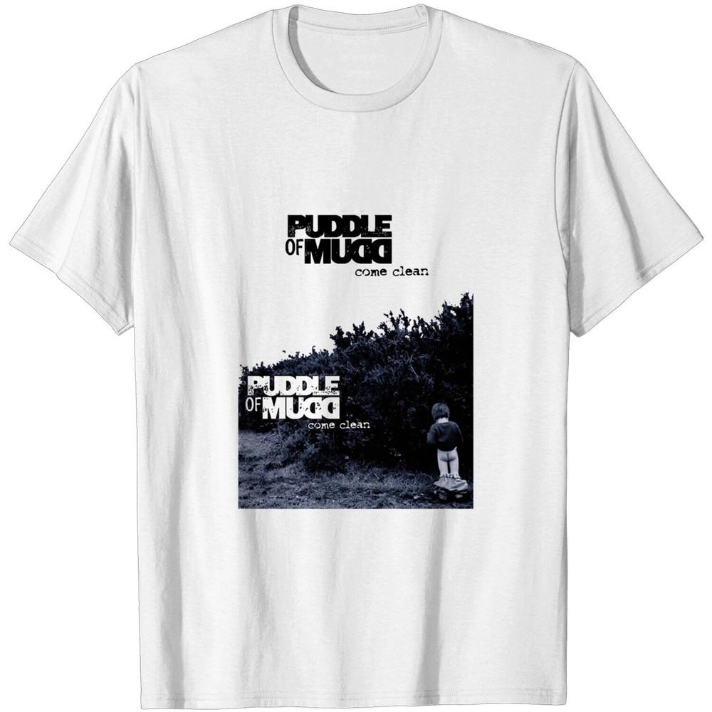 Vtg Come Clean By Puddle Of Mudd Band Cotton White T Shirt For Men TR319 Unisex T-Shirt M