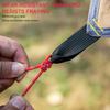 2/4/6er-Pack Paracord-Versteller Seilspanner & Spannwerkzeug für Camping