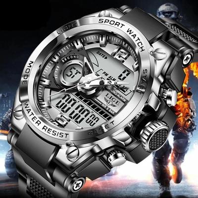 Nuovi orologi sportivi da uomo Orologio da uomo al quarzo militare di lusso delle migliori marche impermeabile