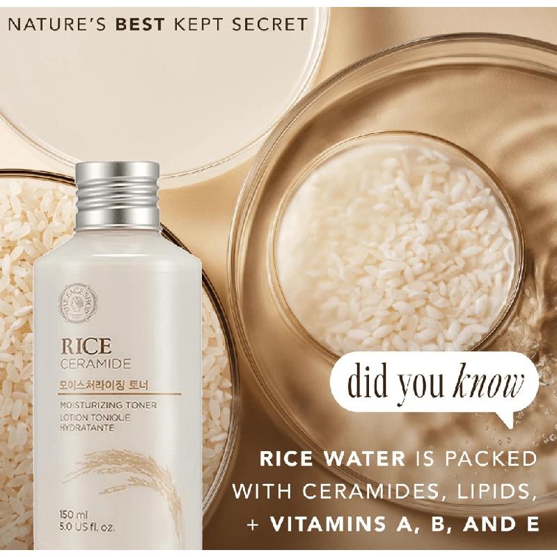 The Face Shop Rice Ceramide Moisturizing Duo set