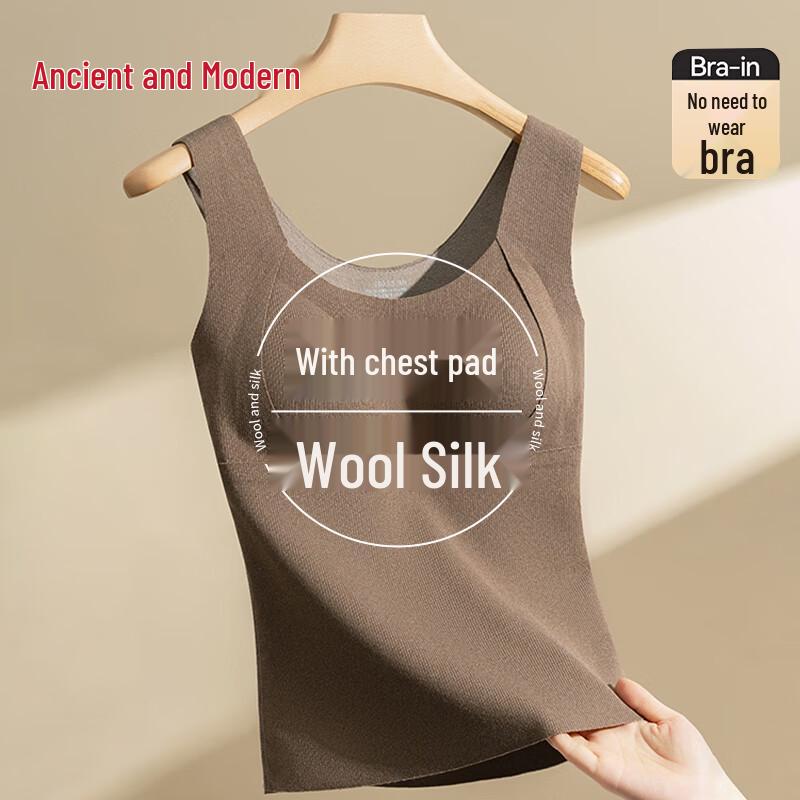 

GUJIN Women s Thermal Padded Bra Vest XL (120-140 lbs)
