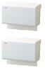 LIXIL INAX Wall-Mounted Paper Towel Holder KF-15U/WA (Pack of 2)