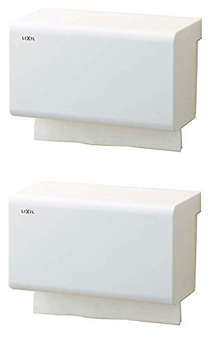 LIXIL INAX Wall-Mounted Paper Towel Holder KF-15U/WA (Pack of 2)