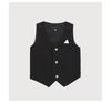 2024 Boys' Striped Blazer Vest Set - Korean Style Trend for Spring & Autumn