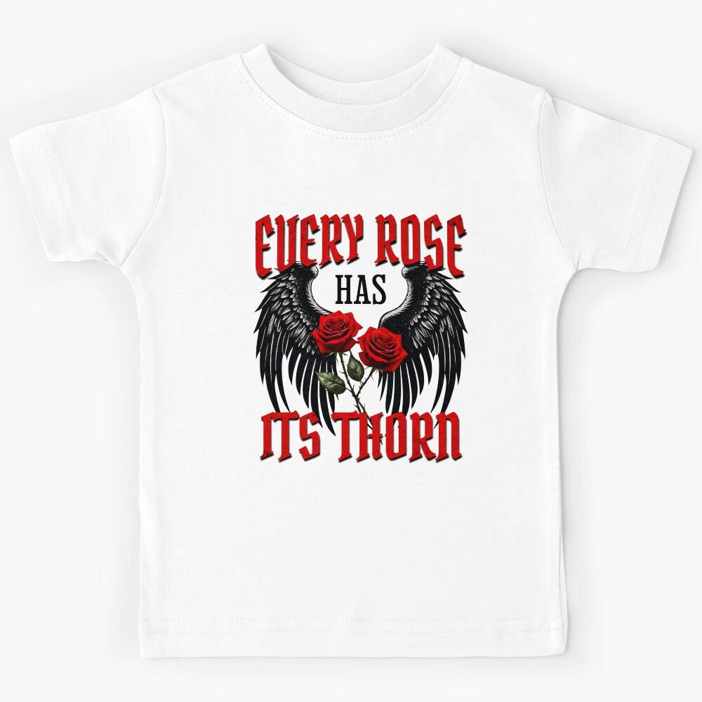 Every Rose Has Its Thorn Kids T-Shirt 170