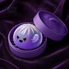 Halloween Party Favors 1/2/3Pcs Purple Ghost Dumpling Squeeze Toy, Steamed Bun Clear Toy Stress Relief Ball Fidget Toys