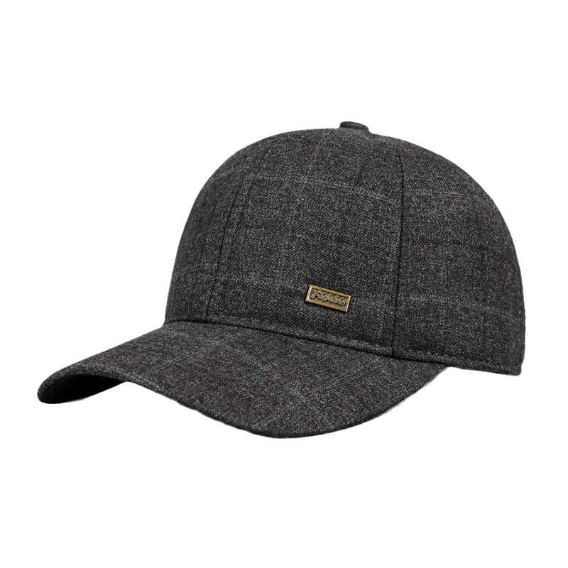 Hat Men In Winter The Elderly Warm Elderly Grandfather Baseball Cap Old Man Dad Duck Tongue Autumn Winter Ear Protection
