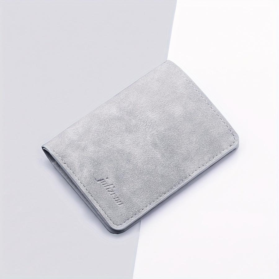 1pc Men's Vintage PU Leather Mini Wallet with Multi-Card Slots, Ultra-Thin Driver's License Holder