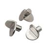 50pcs/set Shelf Support Studs Pegs Pins Plugs L-Shaped Cabinet Seperator Fixed Wooden Glass Layer Board Furniture Bracket Holder