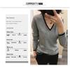 2023 Autumn V-Neck Women's Loose Knit Pullover Sweater