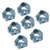 7Pcs Hanging Mop Rack Seamless Paste Clip Bathroom Hook Broom Hanger Without Punching for