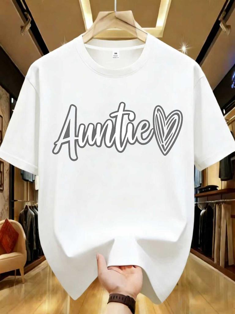 Wds01477trendy Letter Printed Plus Size Unisexs Round Neck Tshirt Summer Casual Short Sleeved Top Street Fashion Versatile