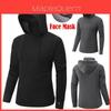 Soft And Breathable Men's Pullover Hoodie Featuring A Turtleneck Design And Moisture Wicking Fabric