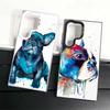 French Bulldog Dog Pug Design Soft Phone Case for Samsung Galaxy S24 S25 FE S26 Edge S23 Ultra S22 Plus S21 + Shockproof Cover B