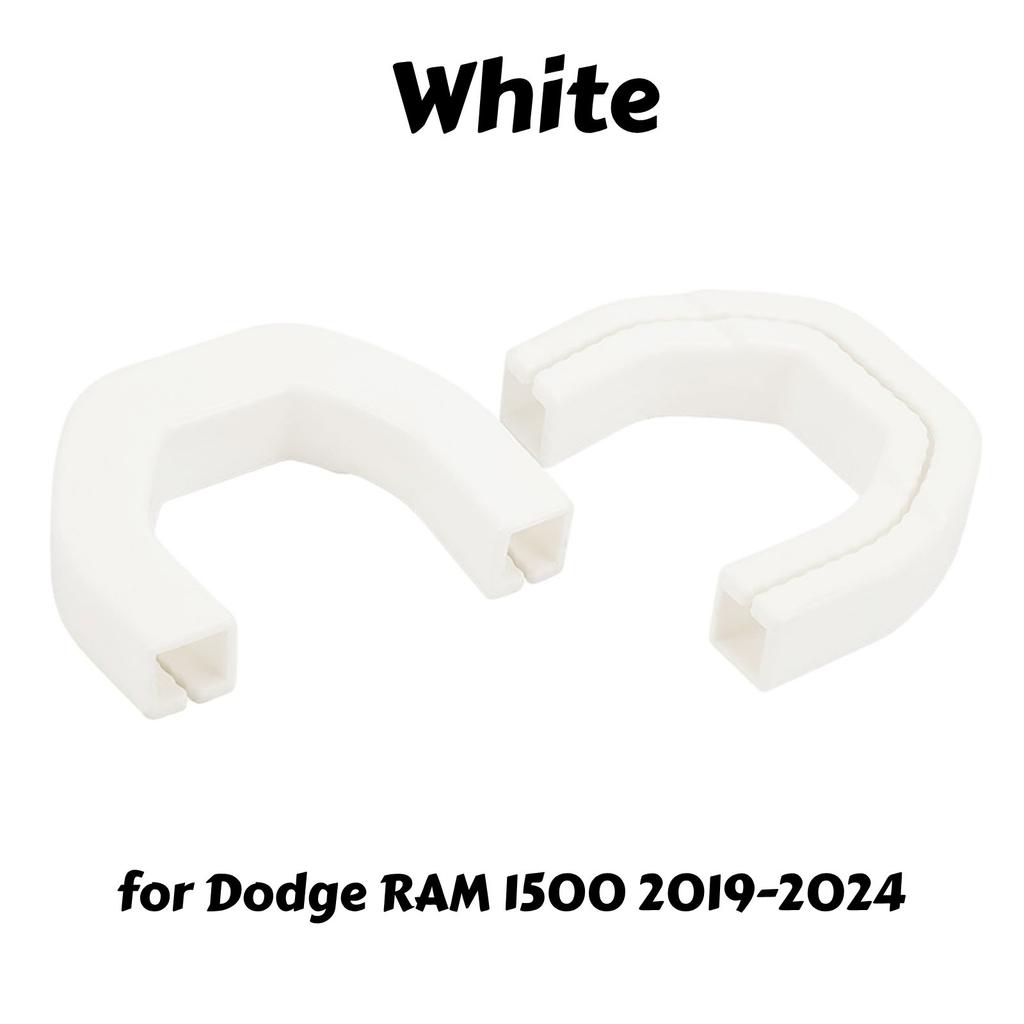 2 szt. Osłony haków holowniczych Osłona haka holowniczego Części zamienne Silikonowe dla Forda F150 2004-2025, Dodge RAM 1500 2019-2025 Czerwony Biały Niebieski