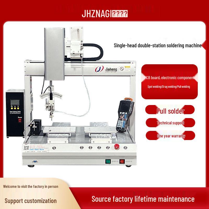 Dual-Station Desktop Automatic Soldering Machine for PCBA Boards