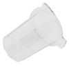 51mm Kaffeedosierbecher 100ml Kaffeepulver-Zuführer Schnüffeltasse Verdicktes PC Antistatisch Transparent