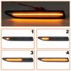 Ford Mondeo IV 07-15 LED side indicator SMOKED DYNAMIC 2 pcs. SET