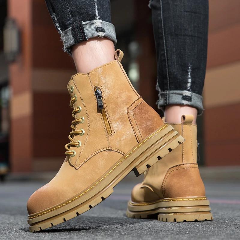 Модная кожаная обувь Повседневные кроссовки Мокасины Повседневная обувь Ботильоны — фото 7