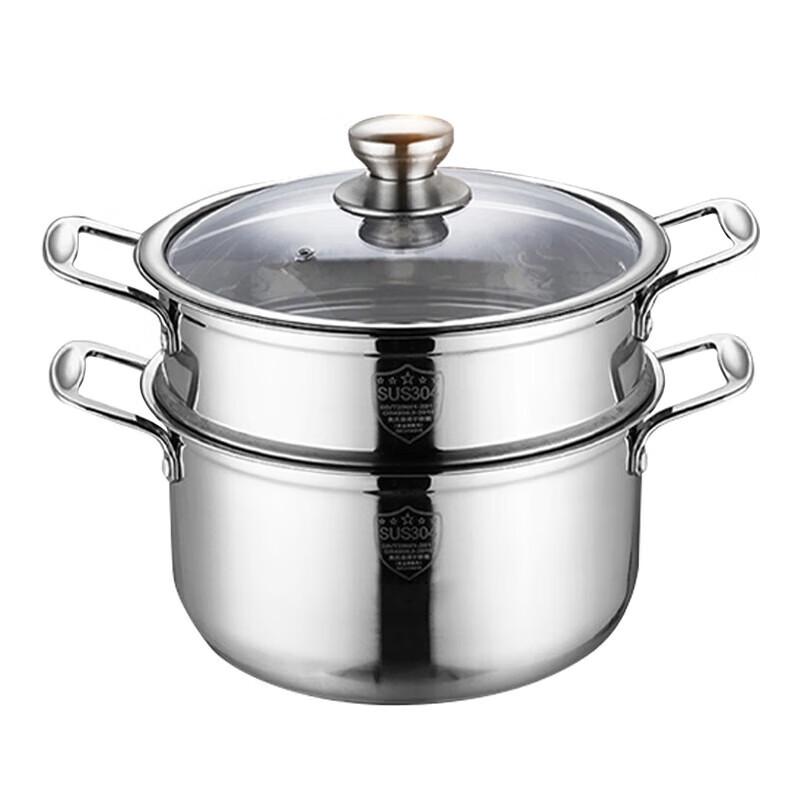 

Shangheng 304 Stainless Steel Steamer Pot with Rack
