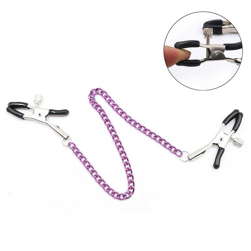 Sexy Toys For Women Nipple Clamps Breast Stimulation Intimate Gadget Adult Games Role Play Bondage Equipment Exotic Accessories