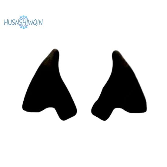 

2 шт., реалистичные уши эльфа, реквизит для макияжа на Хэллоуин, добавить очарование, широкое применение, уши эльфа для аватара, костюмы феи гоблина XS чёрный