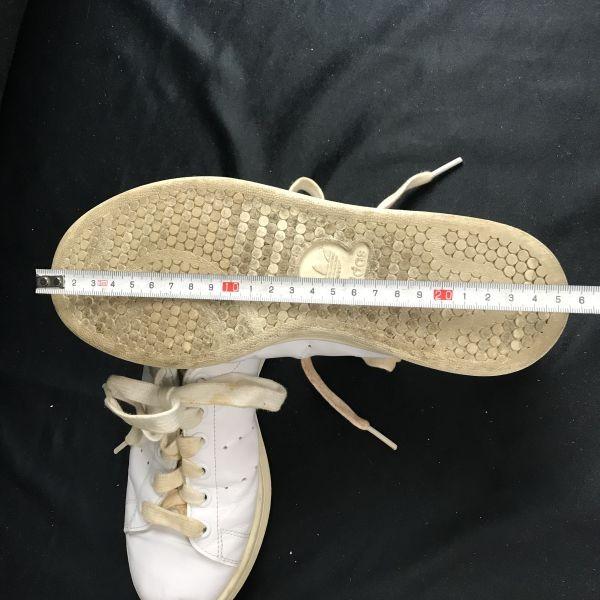 adidas STAN SMITH 80s Reissue Leather Sneakers White x Green US5 (23.0cm) Japan Pack(USED)