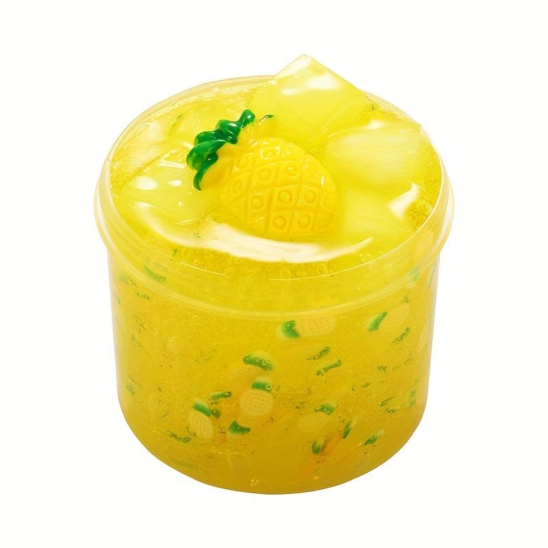 70ml Coconut Slime Puree, Coconut Fruit Puree, Soft Ceramic Tiles, Crystal Puree, Clay, Pressure Reducing Toy Puree