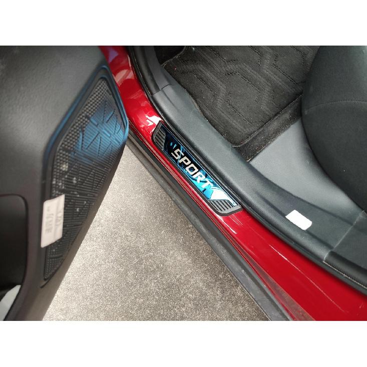 For Hyundai Accent Accessories Car Protector Door Sill Scuff Plate Sticker Trim