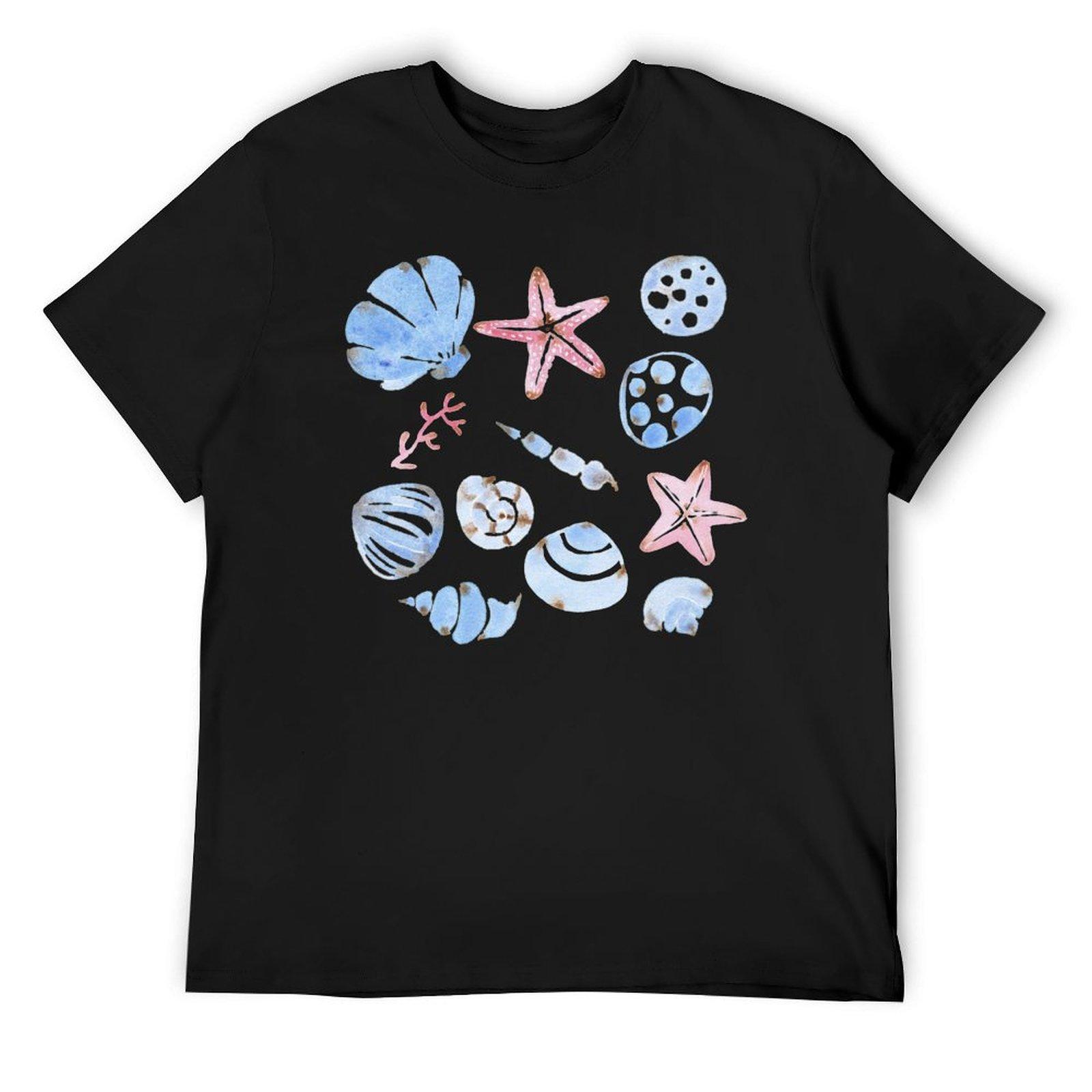 

I Love the Sea T-Shirt summer tops graphic t shirt vintage cotton t shirt men 4XL