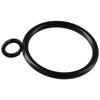 30pcs 1.25 Inch Curtain Ring Black Door Curtain Hanging Ring Shower Curtain Hooks  Bathroom