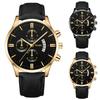 Mens Leather Business Fashion Watch Strap Watch For Gift Giving