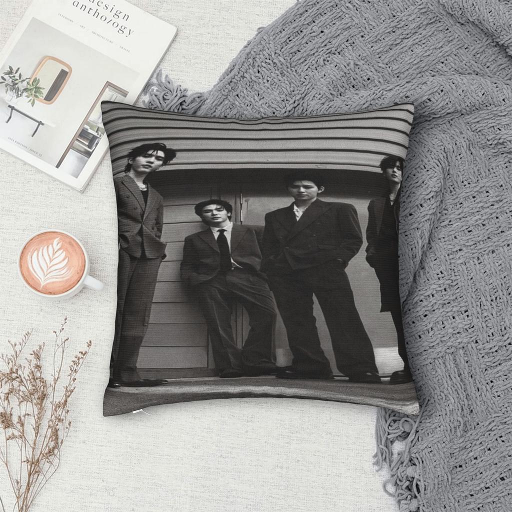 JASP.ER Group Pillow Cover Comfy Cushion Cover Funny Pillow Case For Office Car Home Decor