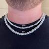 Cool Artificial White Pearl Necklace 1 Pcs Choker Beaded Chain for Men and Women Fashion Jewelry Gifts
